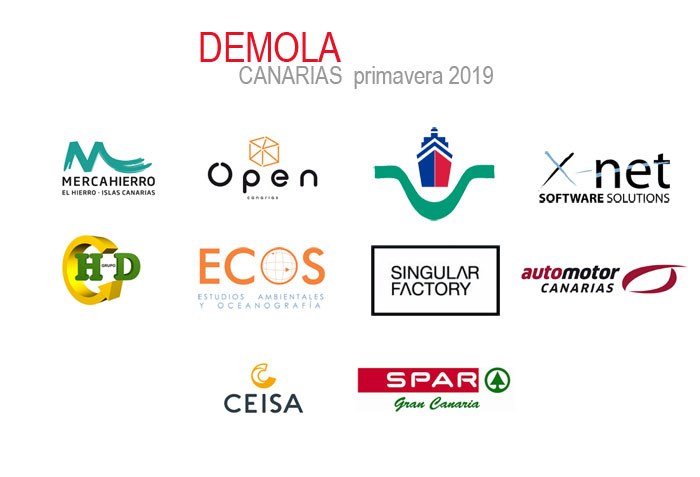 demola canarias primavera 2019 logotipos
