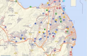 detalle mapa callejero canarias