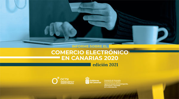 portada informe comercio electronico canarias 2018
