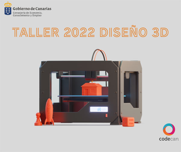 taller diseño 3D codecan 2022