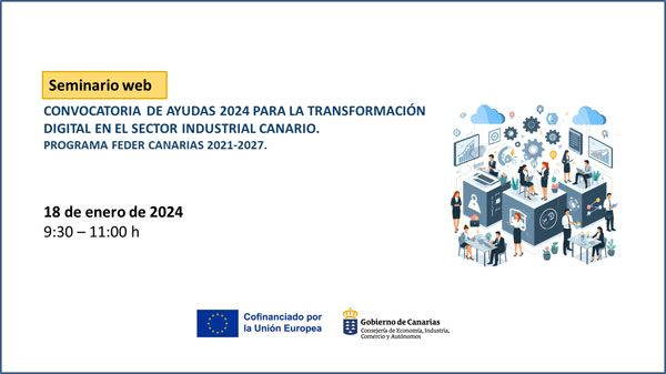 Seminario ayudas industria 4.0 Canarias 2024