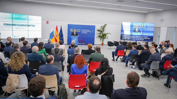 Lanzamiento Estrategia Aeroespacial de Canarias